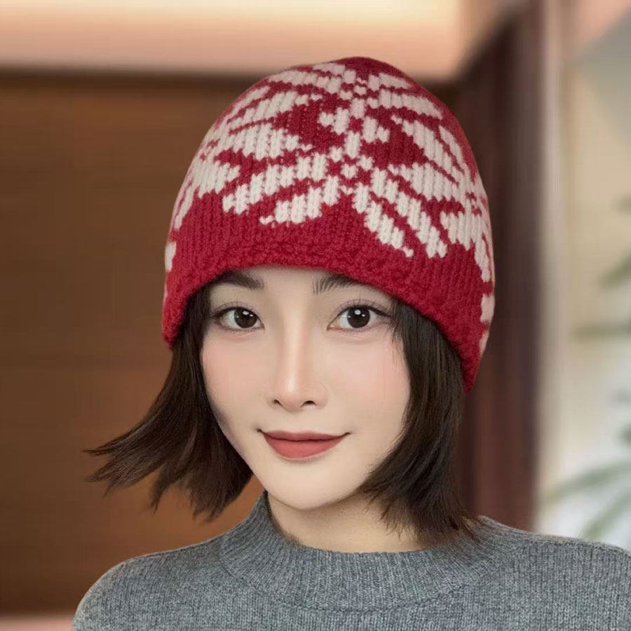 针织包头帽2025秋冬季女士新款百搭时尚保暖冷帽防寒防风毛线帽子,淘宝优惠券,粉丝福利购,淘宝优惠卷