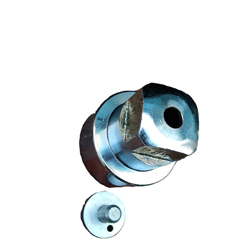 温岭七十用膨化机平头大帽1.30螺母加芯子五谷杂粮膨化果大帽 - 图3