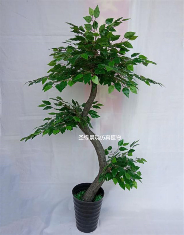 仿真榕树假绿植盆栽假景观人造假树酒店商场装饰大型落地摆件_虎窝淘