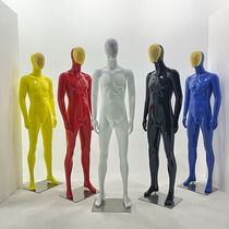Color Plated Face Whole Body Model Props Human Body Model Fashion Europint Mens Clothing Shop Window Display Showcase