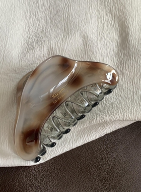 秋日逛书店就缺这抓夹韩系高级设计感秋冬不卷发质感太舒服超值了