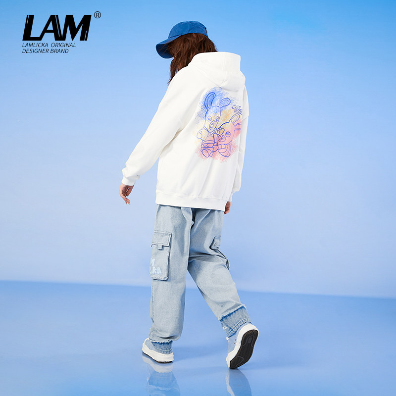 【预售】lamlicka times疯狂兔子卫衣 LAMLICKA卫衣