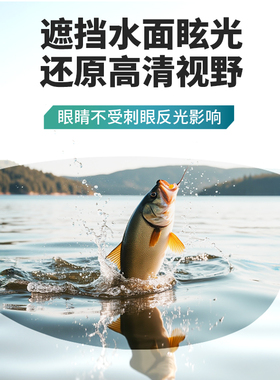 欧宝来户外运动钓鱼眼镜骑行看水下偏光增晰遮阳防晒墨镜太阳镜