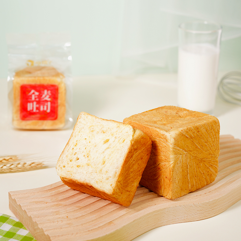 今统爆浆魔方吐司零食芝士味营养早餐糕点夹心流心休闲面包整箱