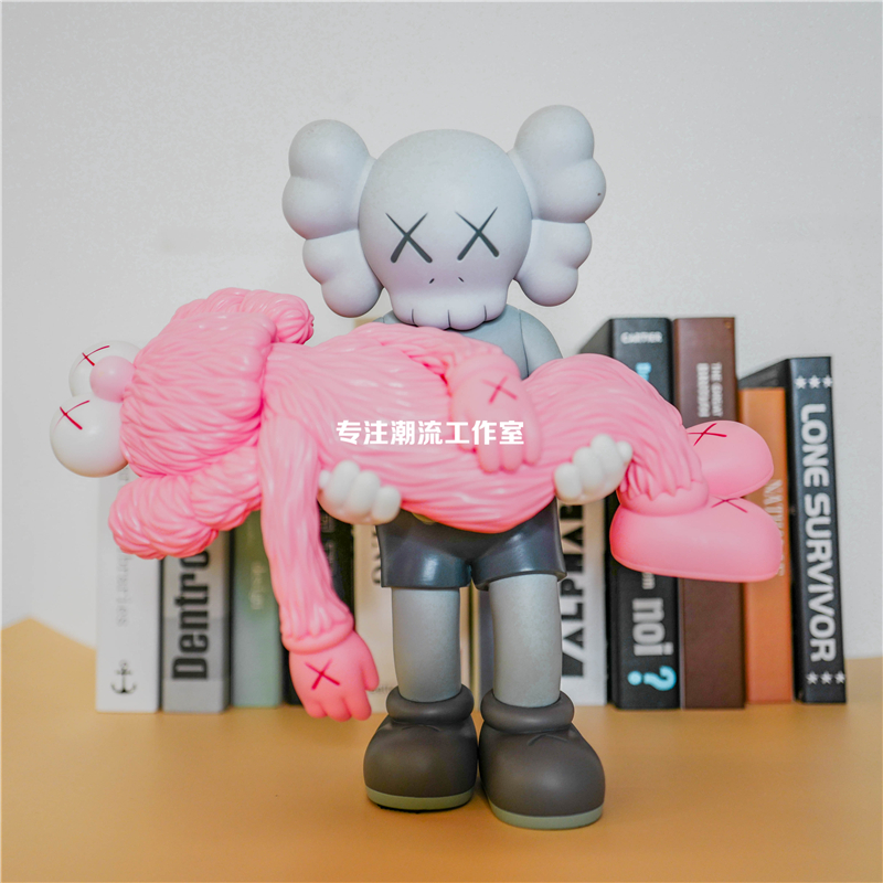 公主抱gone手办玩偶摆件玩具公仔潮流摆件潮玩潮牌sz-sujiao-kaws - 图0