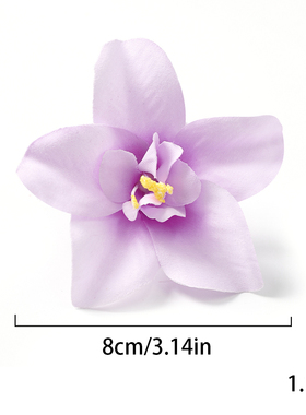 蝴蝶兰仿真花绢花手工diy手腕花