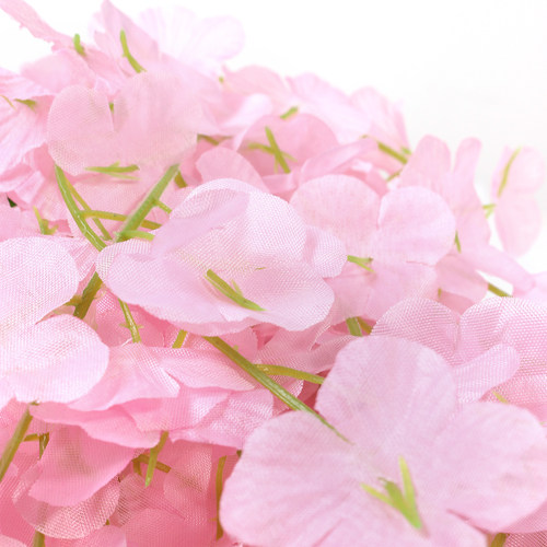 仿真紫藤花紫罗兰假花绢花 客厅室内吊顶藤曼花艺 婚庆装饰材料 - 图2