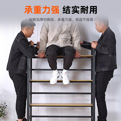 书架置物架落地一体靠墙客厅柜子儿童收纳储物柜简约现代家用书柜 - 图2