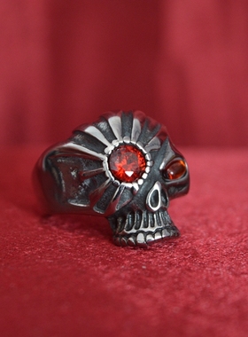 原创设计风钛钢戒指男女同款