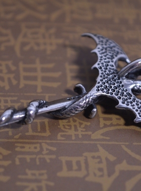 日韩风原创钛钢男士大气防水吊坠