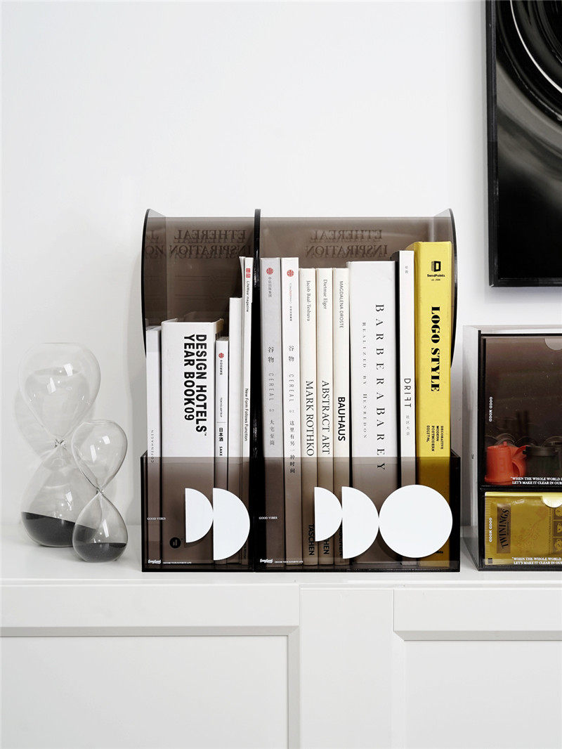 Easygood档案收纳盒资料文件架桌面整理盒文件夹办公桌书立盒书架,淘宝优惠券,粉丝福利购,淘宝优惠卷