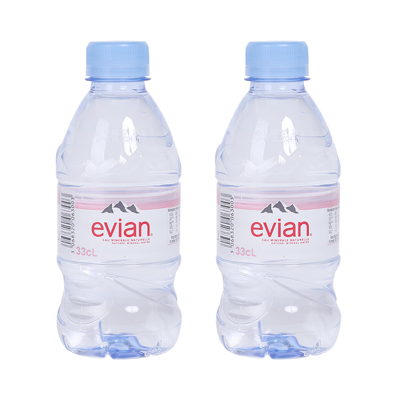 依云（evian）法国原装进口 天然矿泉水 330ml*24瓶 整箱/塑料瓶,淘宝优惠券,粉丝福利购,淘宝优惠卷