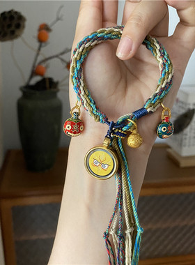 纯手工精编男女款民族风轮回手链