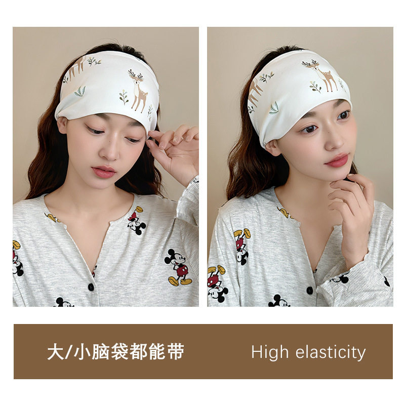 月子发带夏季薄款纯棉产妇帽月子帽产后护额头大头围防风吸汗头巾,淘宝优惠券,粉丝福利购,淘宝优惠卷