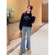 ໂສ້ງຢີນ bootcut ຄຸນນະພາບດີອະເນກປະສົງ 5