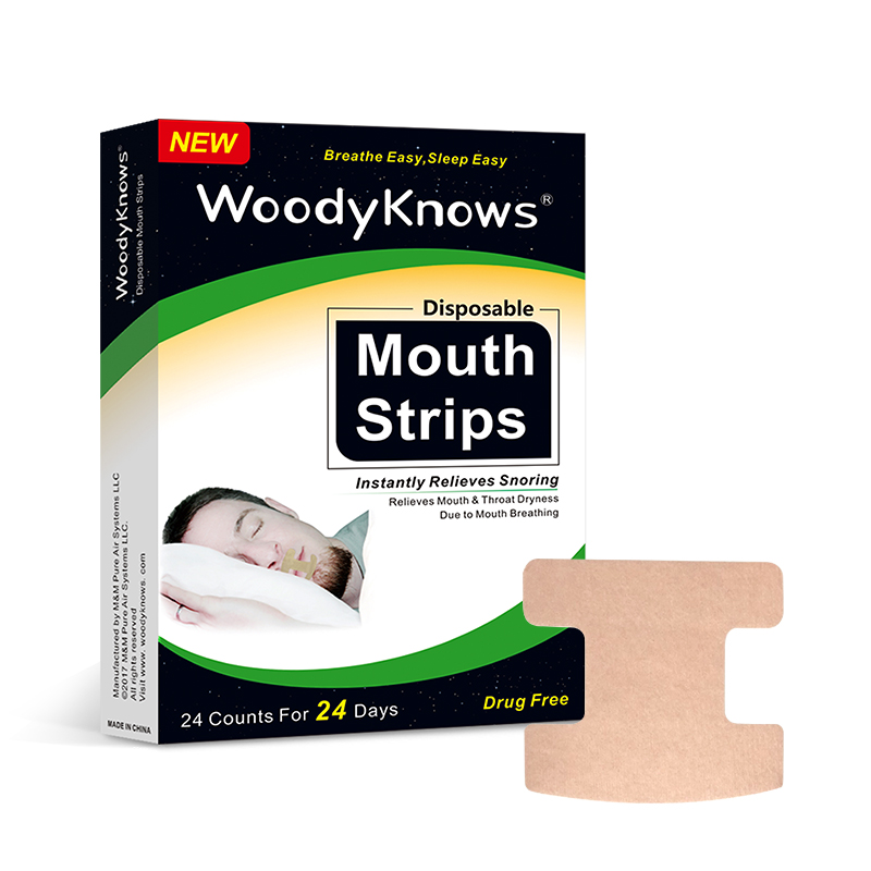 口呼吸矫正贴闭嘴口神器睡觉防张嘴防打鼾打呼噜嘴贴封口贴封嘴巴 - 图0