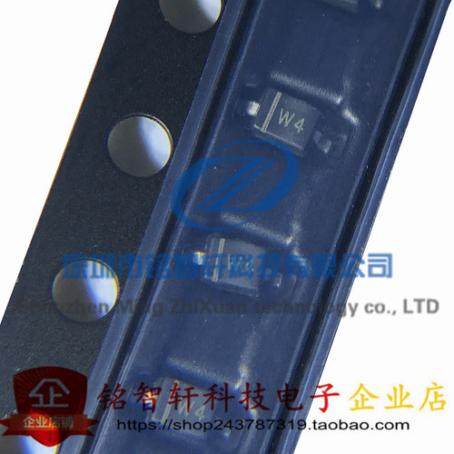 全新 贴片稳压二极管 BZT52C3V6S 3.6V 丝印 W4 SOD323 0805 50只 - 图1