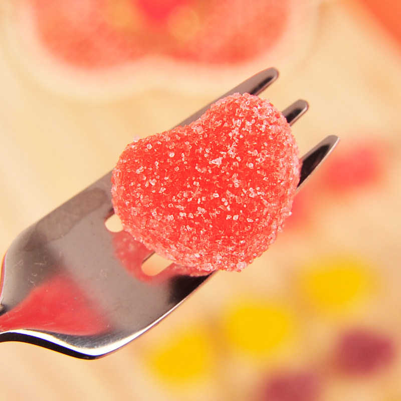 爱心形状水果味软糖QQ糖开业乔迁新居兴旺发财糖果礼佛糖婚庆喜糖,淘宝优惠券,粉丝福利购,淘宝优惠卷