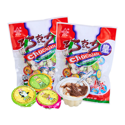 8090后怀旧零食巧克力皇米花巧克力杯泰茂儿时回忆240g朱古力仔 - 图0
