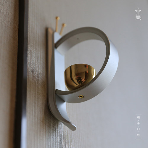 亦喜No.22/佳音/蜗牛日式磁吸门铃 铃铛风铃/原创设计/特惠清仓 - 图1
