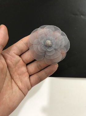 全6.5cmDIY网布高端小香女