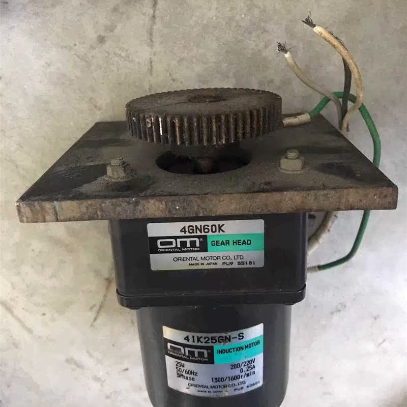 OM日本东方步进电机41K25GN-S+4GN60K 二手原 - 图0