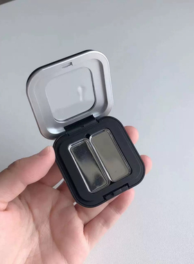MUF同款盒2g粉饼小样替换盒XS号磁吸分装盒眼影口红遮暇膏分装盒