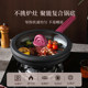 Carrot pan non-stick pan household steak frying pan omelette pan pancake breakfast pan titanium pan induction cooker special