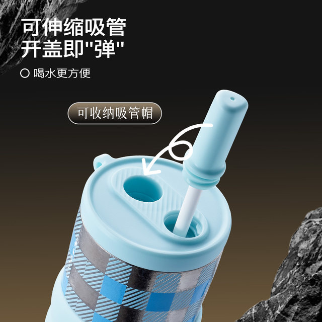 Carrot Titanium Cup Coffee Cup Pure Titanium Insulated Cup Portable Car Cooling Straw Water Cup ຂອງຂວັນປີໃຫມ່ສໍາລັບຜູ້ຊາຍ