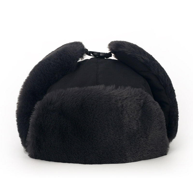 帽子男士2025新款冬季雷锋帽加绒加厚防风护耳帽东北骑车保暖棉帽,淘宝优惠券,粉丝福利购,淘宝优惠卷