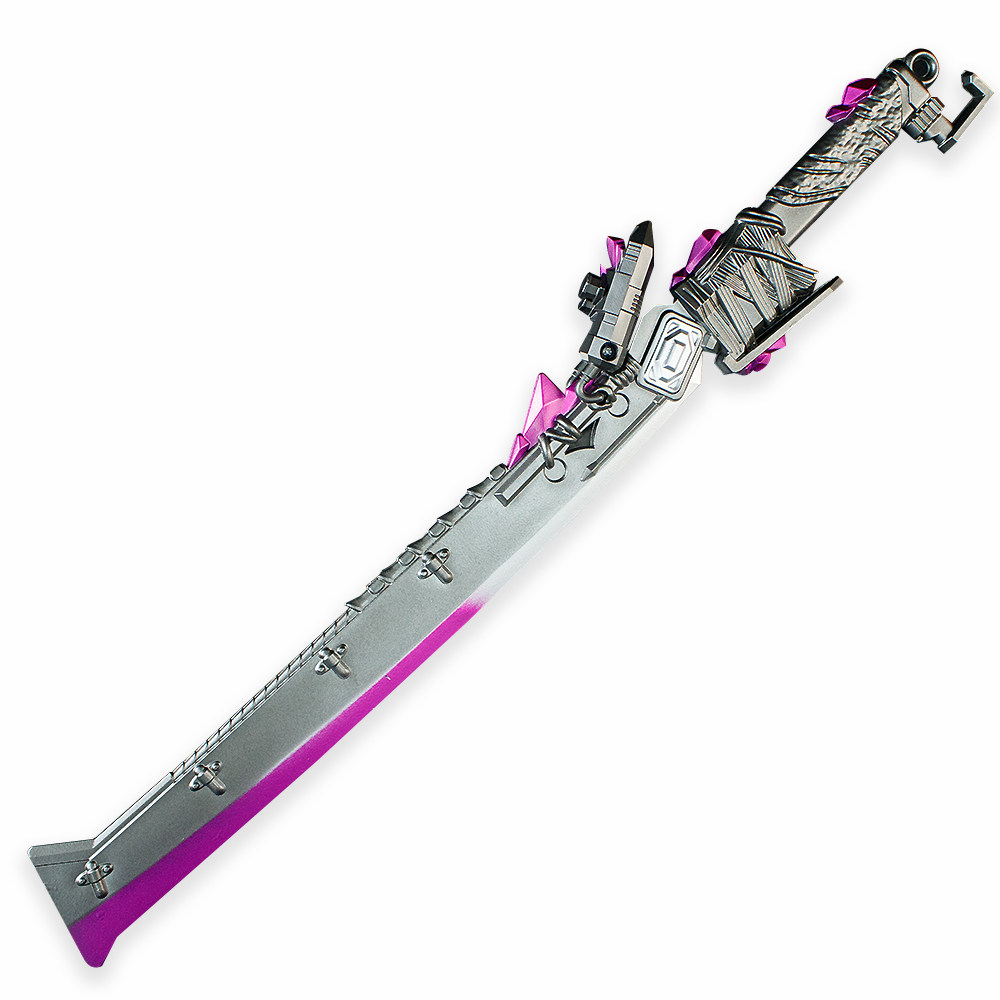 和平精英手办和平精英地铁逃生火焰刀48CM武器模型硬胶塑料手办玩具兵器道具