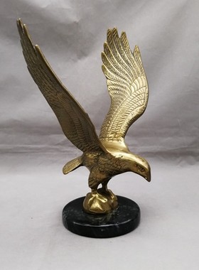 西洋收藏品美国铜老鹰家装