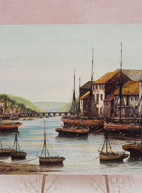 西洋收藏品 英国软木隔热餐盘垫盘碟垫隔热垫一个 家居装饰摆件