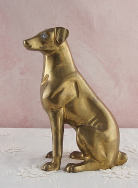 西洋收藏品美国铜欧式动物