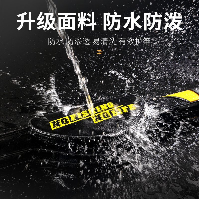 防水多功能路亚包腰包斜挎包钓鱼背包插杆鱼竿包路亚装备包工具包,淘宝优惠券,粉丝福利购,淘宝优惠卷