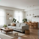 Decoration design renderings drawings interior home decoration