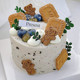 Internet celebrity dessert table birthday party children's dress up card