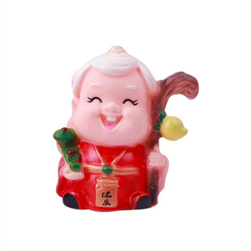 网红老头织毛衣老太寿公寿婆蛋糕摆件爷爷奶奶老人过生日祝寿装饰 - 图3