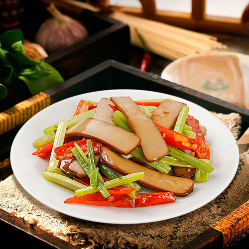 【林依轮直播间】神丹大鸡蛋干开袋即食休闲零食100g*10袋 - 图0