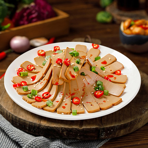 【林依轮直播间】神丹大鸡蛋干开袋即食休闲零食100g*10袋 - 图3