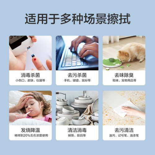 欧洁酒精消毒液75%酒精喷雾免洗洗手液家用杀菌消毒水乙醇 - 图3