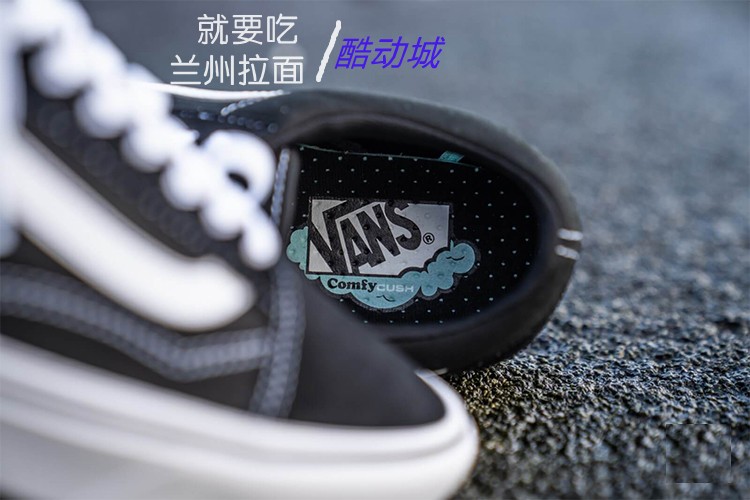 VANS男鞋女鞋经典款黑白COMFYCUSH 超轻OLD SKOOL 休闲板鞋帆布鞋