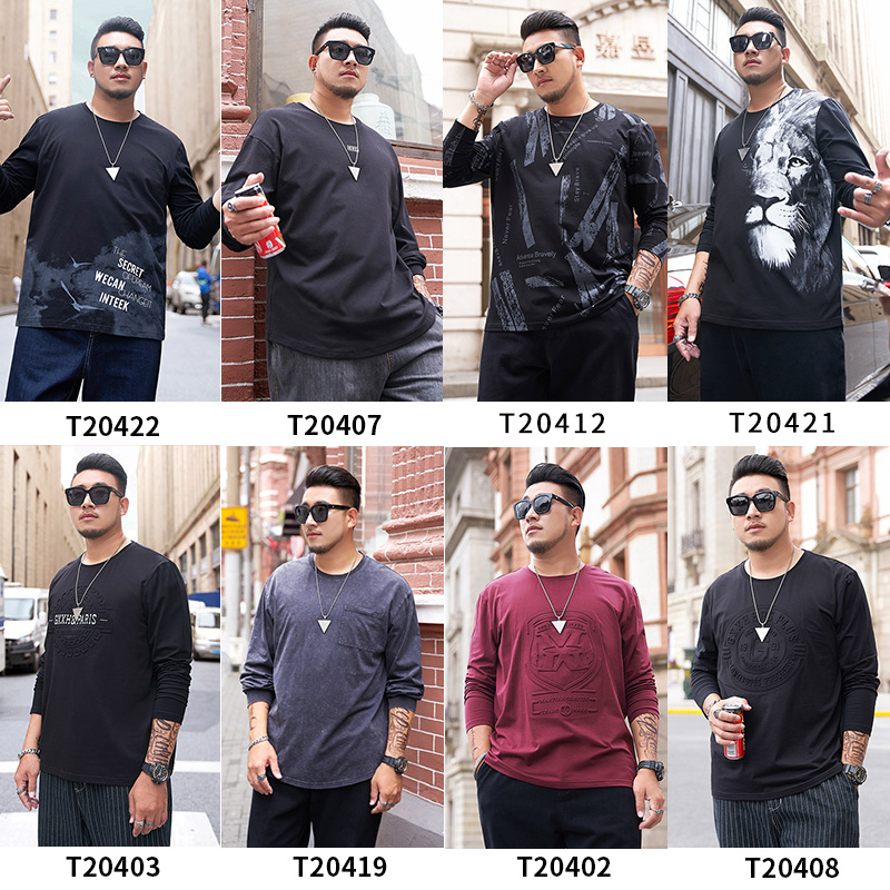 gxxh潮牌大码男装胖子宽松长袖卫衣 gxxhT恤