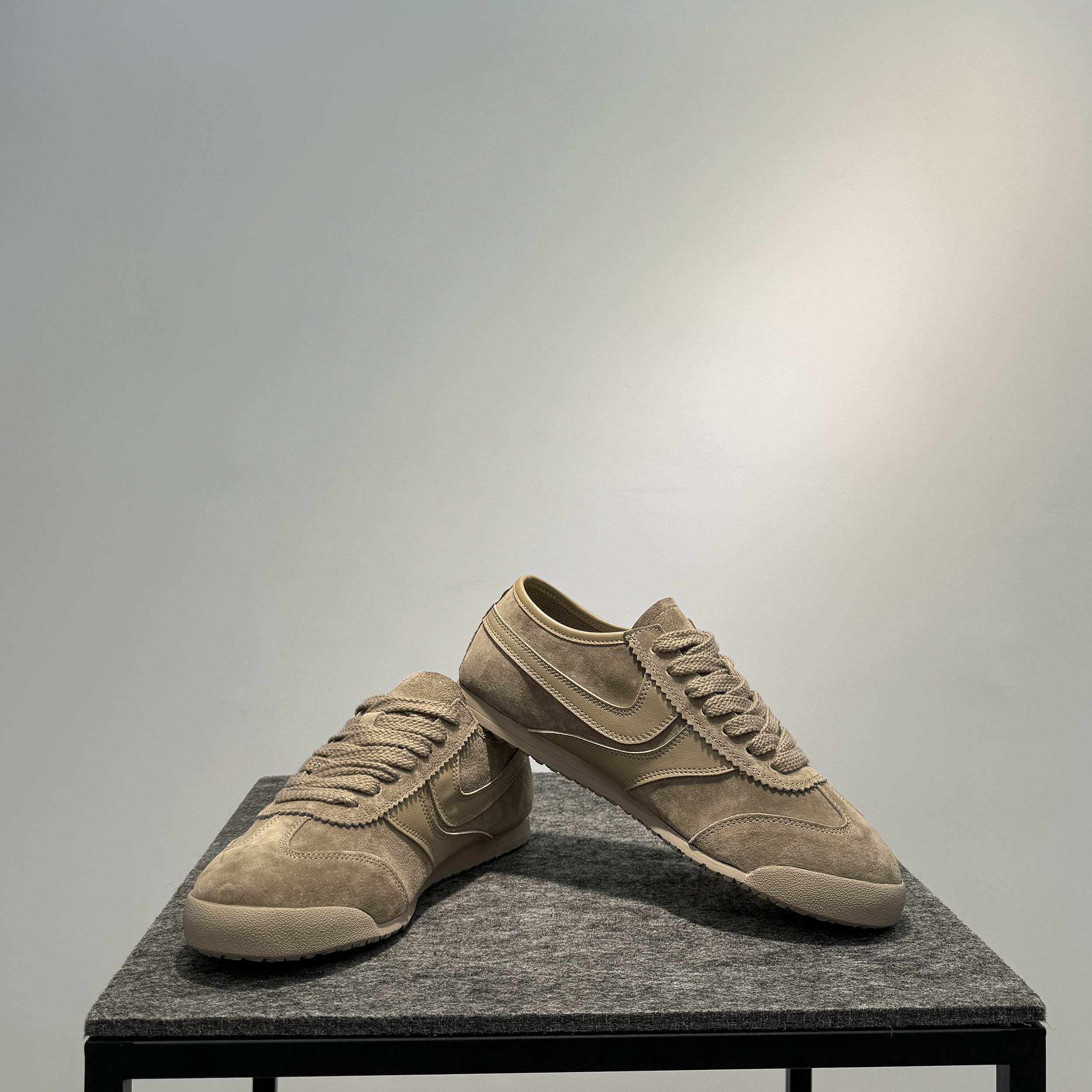 真皮德训鞋男鞋2024新款软底阿甘鞋潮流百搭系带低帮鞋运动休闲鞋,淘宝优惠券,粉丝福利购,淘宝优惠卷