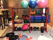 Factory Custom Fitness Room Private Teaching Small Instruments Tool Storage Racks Custom Yoga Balls Jug Bell Drug Ball Barbell Tablets