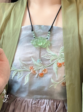 小众禅意民族风女款气质陶瓷饰品