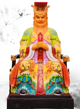四海龙王神像龙王爷四海龙王佛像
