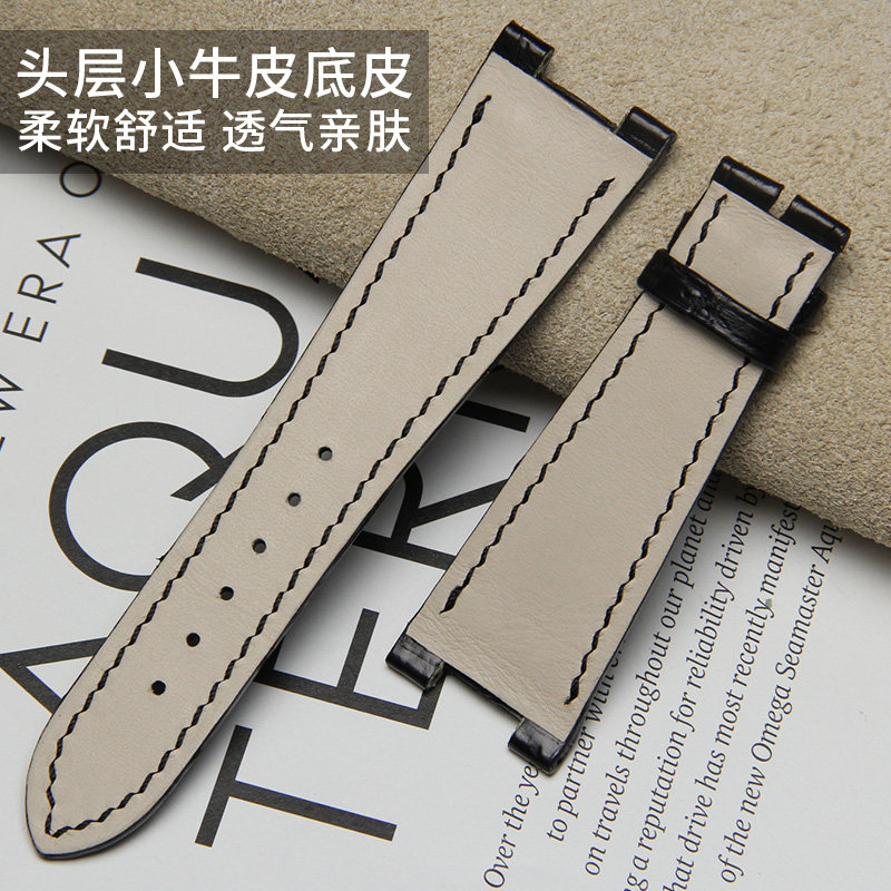 十瑞美洲鳄鱼皮百达翡丽鹦鹉螺表带 十瑞配件