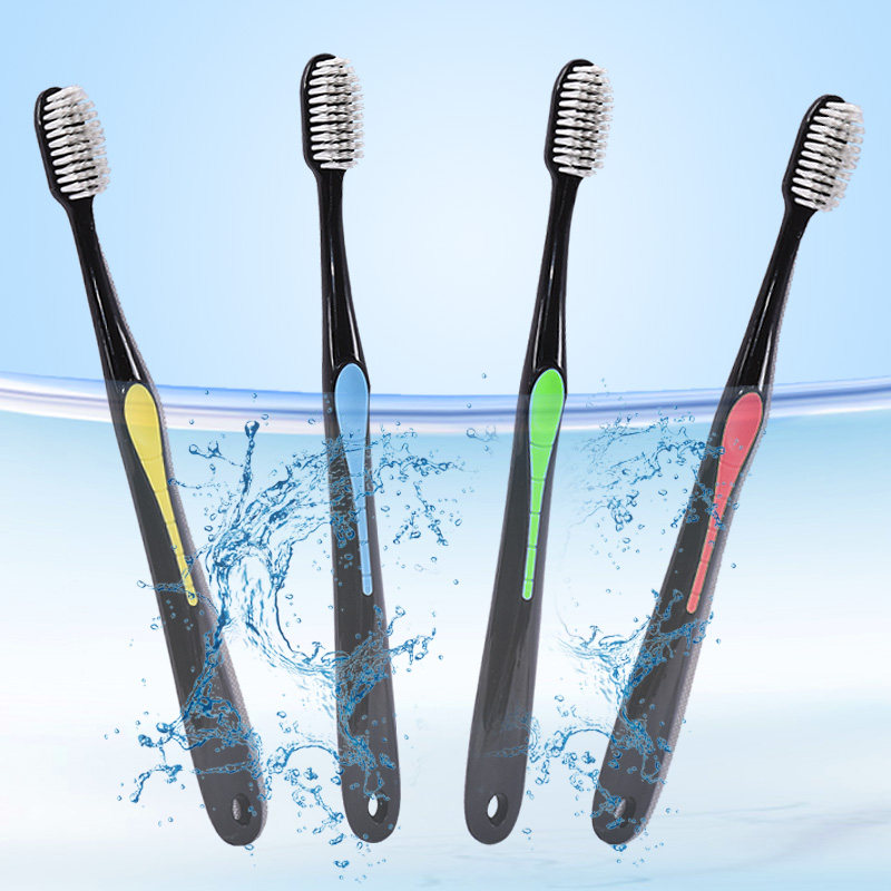 韩束正品成人手动银离子软毛牙刷 韩束家居牙刷/口腔清洁工具