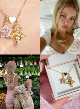 ZZZITA 爱神的契约·Serena Cupid～原创五角星丘比特天使项链